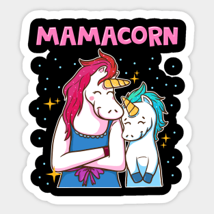 Mamacorn unicorn mom Sticker